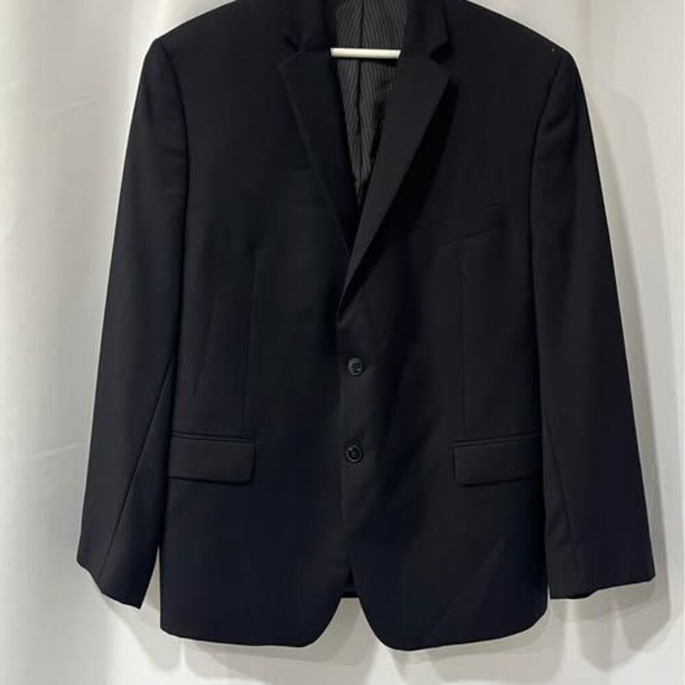 CALVIN KLEIN Men size 42S Black Slim Fit Suit Separates Blazer